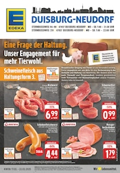 Aktueller EDEKA Discounter Prospekt in Duisburg und Umgebung, "Aktuelle Angebote" mit 24 Seiten, 17.02.2025 - 22.02.2025