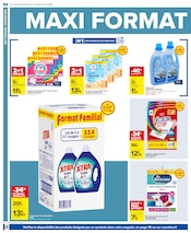 Lessive Angebote im Prospekt "SPÉCIAL MAXI FORMAT" von Carrefour auf Seite 4