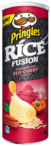 Apéritif - Pringles dans le catalogue Monoprix Pringles Rice Fusion Malaysian Red Curry - Pringles à 1,74 € en promo chez Monoprix