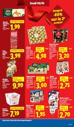 Prix et réduction Décoration Noël dans le prospectus Lidl en cours Offre Décoration Noël dans le catalogue Lidl du moment à la page 31