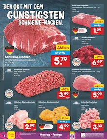 Schweinefleisch im aktuellen Netto Marken-Discount Prospekt (Aachen) Schweinefleisch im Netto Marken-Discount Prospekt "Aktuelle Angebote" mit 65 Seiten (Aachen)