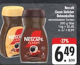 Aktuelles Classic löslicher Bohnenkaffee Angebot bei EDEKA in Görlitz ab 6,49 €