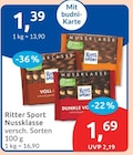 Nussklasse von Ritter Sport im aktuellen budni Prospekt für 1,39 €