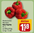 Rote Paprika im Angebot bei REWE in Esslingen Rote Paprika Angebote bei REWE Esslingen für 1,59 €