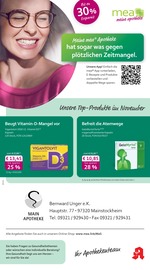 mea - meine apotheke Apotheken Prospekt der aktuellen Woche mit 4 Seiten, gültig von 01.10.2026 bis 31.10.2026, in Kitzingen und Umgebung Aktueller mea - meine apotheke Apotheken Prospekt in Kitzingen und Umgebung, "Unsere September-Angebote" mit 4 Seiten, 01.10.2026 - 31.10.2026