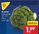 Brokkoli im Angebot bei Netto Marken-Discount in Celle Brokkoli Angebote von Markttag bei Netto Marken-Discount Celle für 1,29 €
