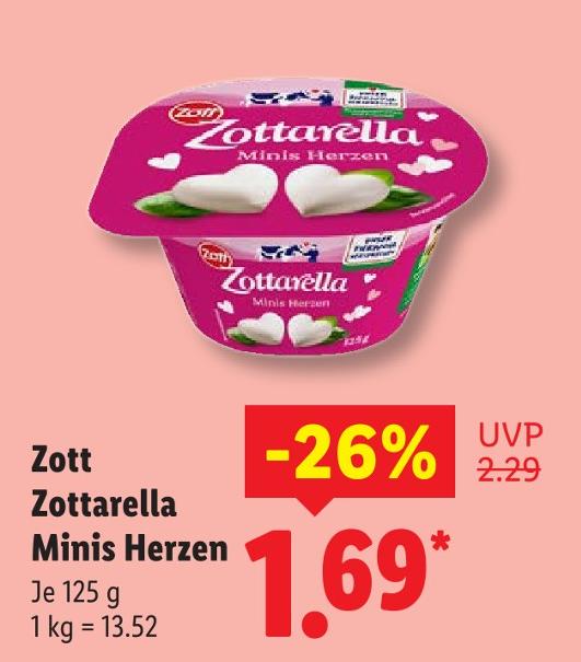 Zottarella Minis Herzen