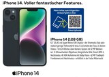 iPhone 14 (128 GB) Angebote von Apple bei EURONICS Rosenheim für 649,00 €