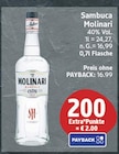 Sambuca von Molinari für 16,99 € bei EDEKA im Angebot Sambuca von Molinari im aktuellen EDEKA Prospekt