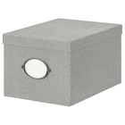 IKEA Bielefeld - Kasten mit Deckel grau 25x35x20 cm Angebot im Prospekt Kasten mit Deckel grau 25x35x20 cm bei IKEA im Bielefeld Prospekt für 9,99 €