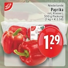 Aktuelle Paprika Angebote bei EDEKA in Aachen Aktuelles Paprika rot Angebot bei EDEKA in Aachen ab 1,29 €