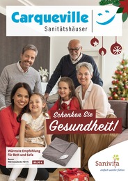Sanitäts- und Gesundheitshaus Carqueville GmbH Prospekt "Schenken Sie Gesundheit!" für Eilenburg, 6 Seiten, 14.11.2022 - 31.01.2023 Sanitäts- und Gesundheitshaus Carqueville GmbH Prospekt "Schenken Sie Gesundheit!" für Eilenburg, 6 Seiten, 14.11.2022 - 31.01.2023