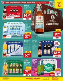 Bier im Netto Marken-Discount Prospekt "Aktuelle Angebote" mit 69 Seiten (Heidenheim (Brenz))