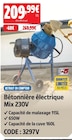 Bétonnière électrique Mix 230V - SCHEPPACH en promo chez Screwfix Caen à 209,99 €