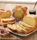 Brioche tressée tranchée ou gache à U Express dans Raddon-et-Chapendu