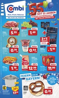 Coca Cola im combi Prospekt "Markt - Angebote" mit 33 Seiten (Bremen)