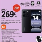 Pack smartphone redmi note 14 + buds 6 play - xiaomi à 269,90 € dans le catalogue E.Leclerc