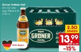 Aktuelle Bier Angebote bei Netto Marken-Discount in Schonungen Aktuelles Vollbier Hell Angebot bei Netto Marken-Discount in Schonungen ab 13,99 €