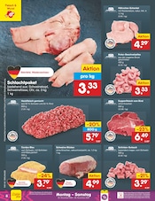 Aktueller Netto Marken-Discount Prospekt mit Schweinefleisch, "Aktuelle Angebote", Seite 8