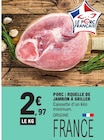 porc : rouelle de jambon à griller - E.Leclerc porc : rouelle de jambon à griller à 2,97 € dans le catalogue E.Leclerc