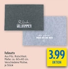 Fußmatte im Angebot bei diska in Chemnitz Fußmatte Angebote bei diska Chemnitz für 3,99 €