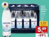 Aktuelle Mineralwasser Angebote bei Netto Marken-Discount in Mannheim Aktuelles Gerolsteiner Angebot bei Netto Marken-Discount in Mannheim ab 5,49 €