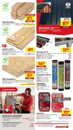 toom Baumarkt Holz im Prospekt 