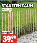 STAKETENZAUN im Angebot bei Wreesmann in Brandenburg STAKETENZAUN Angebote bei Wreesmann Brandenburg für 39,99 €
