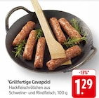 Grillfertige Cevapcici im Angebot bei E center in Esslingen Grillfertige Cevapcici Angebote bei E center Esslingen für 1,29 €