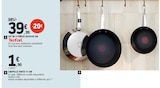 Lot de 3 poêles 20/24/28 cm - TEFAL dans le catalogue E.Leclerc