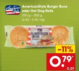 Burger Buns im Netto Marken-Discount Prospekt Burger Buns von AmericanStyle im aktuellen Netto Marken-Discount Prospekt für 0,79 €