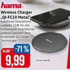 Wireless Charger „QI-FC10 Metal“ im Angebot bei Kaufhaus Stolz in Rostock Wireless Charger „QI-FC10 Metal“ Angebote von hama bei Kaufhaus Stolz Rostock für 9,99 €