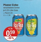 Eistee von Pfanner im aktuellen V-Markt Prospekt für 0,59 €