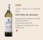 Monoprix la Garenne La Garenne-Colombes - Promo Miramar 2025 I.G.P. Côtes-de-Gascogne Promo Miramar 2025 I.G.P. Côtes-de-Gascogne à 7,50 € dans le catalogue Monoprix la Garenne à La Garenne-Colombes