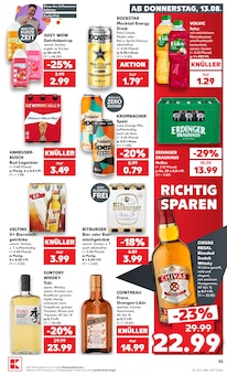 Volvic im aktuellen Kaufland Prospekt (Hamburg) Volvic im Kaufland Prospekt "Hier bin ich richtig" mit 63 Seiten (Hamburg)