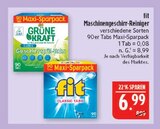Geschirrspül-Tabs Angebote von Grüne Kraft bei Marktkauf Hof für 6,99 €