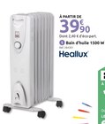 Bain d'huile 1500 W - Heallux en promo à 39,90 € chez Mr.Bricolage Bain d'huile 1500 W - Heallux dans le catalogue Mr.Bricolage