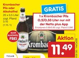 Pils oder Alkoholfrei bei Netto Marken-Discount im Prospekt "" für 11,49 €