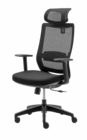 Fauteuil Cassiopea Noir - Bureau Vallée à Roubaix Fauteuil Cassiopea Noir en promo chez Bureau Vallée Roubaix à 179,00 €