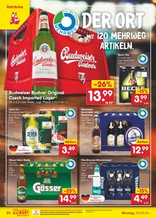 Bier im Netto Marken-Discount Prospekt "Aktuelle Angebote" mit 51 Seiten (Braunschweig)
