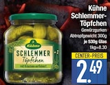 Gurken im EDEKA Prospekt Schlemmer-Töpfchen von Kühne im aktuellen EDEKA Prospekt für 2,49 €