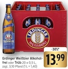 Weißbier Alkoholfrei Angebote von Erdinger bei EDEKA Memmingen für 13,99 €