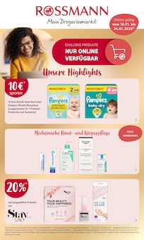 Kinder Angebot im aktuellen Rossmann Prospekt auf Seite 1