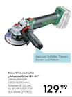 Hellweg Ahrensfelde - Akku-Winkelschleifer „AdvancedGrind 18V-80“ Angebot im Prospekt Akku-Winkelschleifer „AdvancedGrind 18V-80“ bei Hellweg im Ahrensfelde Prospekt für 129,99 €