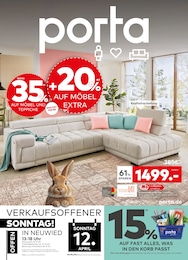 Aktueller porta Möbel Möbel & Einrichtung Prospekt für Bad Breisig: Besser gleich zu porta. mit 8} Seiten, 05.04.2026 - 12.04.2026