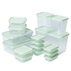 Lot de 17 boîtes de conservation en promo chez Carrefour Lot de 17 boîtes de conservation dans le catalogue Carrefour