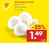 Netto Marken-Discount Großschönau - Champignons weiß Angebot im Prospekt Champignons weiß bei Netto Marken-Discount im Großschönau Prospekt für 1,49 €