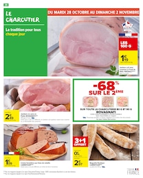 Prix et réduction Baguette dans le prospectus Carrefour Market en cours Offre Baguette dans le catalogue Carrefour Market du moment à la page 28