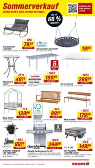 Gartenbank Angebot im aktuellen toom Baumarkt Prospekt auf Seite 9