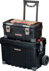 Werkzeugkoffer-Rollwagenset im Hornbach Prospekt Werkzeugkoffer-Rollwagenset von Pattfield im aktuellen Hornbach Prospekt für 74,95 €